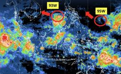 2 Bibit Siklon Tropis Muncul di Utara Indonesia, Waspada Hujan Lebat hingga Gelombang Tinggi