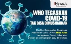 Infografis Covid-19 Tak Akan Pernah Bisa Dimusnahkan