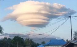 Fenomena Awan Topi di Natuna Minggu Sore, Ini Penjelasan BMKG