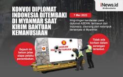 Infografis Konvoi Diplomat Indonesia Ditembaki di Myanmar