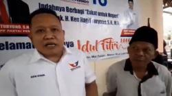 Bagikan Zakat Fitrah di Purbalingga, Ini Motivasi Bacaleg Partai Perindo Ken Ragil Turyono<