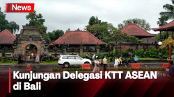  Polisi Amankan Kunjungan Delegasi KTT ASEAN di Gianyar, Bali