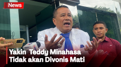 Jelang Sidang Vonis, Hotman Paris Yakin  Teddy Minahasa Tidak akan Divonis Mati