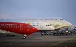 Pesawat Kepresidenan KTT ASEAN Parkir di Bandara Ngurah Rai, Sultan Brunei Bawa 2