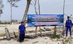 Marak Tambang Liar di Pantai Tembelok, Polres Bangka Barat Tertibkan Ponton Liar