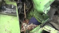 Penampakan Korban Truk Tangki Terjun ke Jurang di Tapanuli Selatan, Terjepit di Kabin