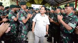 Menhan Prabowo Motivasi Prajurit Yonif 330 TD Cicalengka yang Akan Tugas Pamtas RI-Papua Nugini