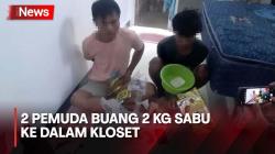 Rumahnya Digerebek, 2 Pemuda Buang 2 Kg Sabu dalam Kloset di Tarakan