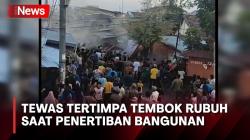 Mengenaskan, Pria di Medan Tewas Tertimpa Tembok saat Penertiban Bangunan Liar oleh Satpol PP