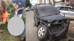 Dikejar Warga, Pencuri Motor Tewas Tertabrak Mobil di Jalinsum Labusel<
