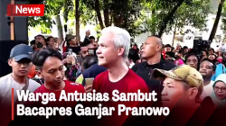 Olahraga di Gasibu Bandung, Ini Momen Ganjar Pranowo Sapa Warga<