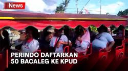 Partai Perindo Daftarkan 50 Bacaleg ke KPUD, Targetkan 6 Kursi pada Pemilu 2024