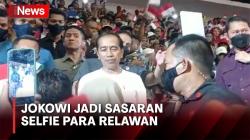Presiden Jokowi Hadiri Puncak Musra di Istora Senayan, Disambut Riuh Relawan