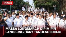 Partai Perindo Daftarkan Bacaleg ke KPU, Massa Longmarch Dipimipin Langsung Hary Tanoesoedibjo