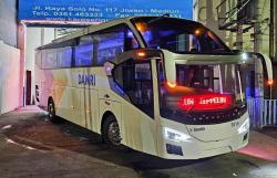 Intip Bodi Zepplein GX Cruiser, Desain Terbaru Karoseri Gunung Mas Langsung Dipakai Bus Damri