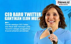 Infografis CEO Baru Twitter Gantikan Elon Musk