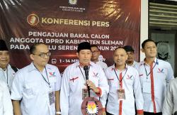 Daftar ke KPU Sleman, Partai Perindo Bawa 40 Bacaleg