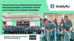 Pelantikan dan Pengukuhan Dewan Pengurus Beserta Surveyor Komite Mutu Kesehatan Primer Indonesia 