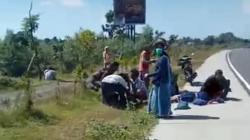 Kecelakaan Hari Ini di Jalan Bypass Mandalika Loteng, 1 Penumpang Mobil Pikap Tewas 