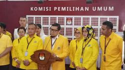 Golkar Daftarkan 580 Bacaleg DPR ke KPU, Targetkan 20 Persen Kursi Parlemen