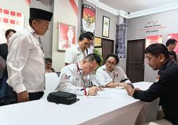 Partai Perindo Sumut Daftarkan 100 Bacaleg ke KPU, Target Dapat 1 Fraksi di DPRD<