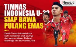 Infografis Timnas Indonesia Siap Bawa Pulang Emas SEA Games 2023