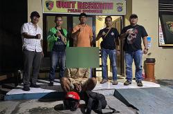 Pulang Kampung, Pencuri Motor di Gunungkidul Ditangkap Polisi