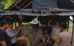 OKU Timur Heboh, Mayat Pria Tergantung di Bangsal Batu Bata