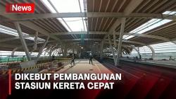 Diresmikan Agustus 2023 oleh Presiden Jokowi, Pembangunan Stasiun Kereta Cepat Halim Dikebut
