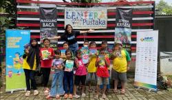 Peringati Hari Buku Nasional, MNC Peduli Dukung Literasi Anak TBM Lentera Pustaka di Tamansari Bogor