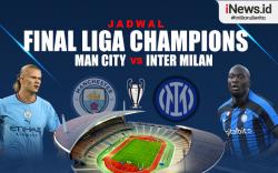 Infografis Jadwal Manchester City Vs Inter Milan Final Liga Champions