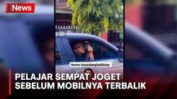 Mobil Baru Dibeli Tabrak Pohon dan Terbalik saat Dikemudikan Pelajar SMP di Pinrang