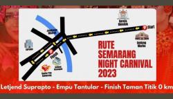 Semarang Night Carnival 2023 Malam Ini, Berikut Rundown dan Rute Karnaval<