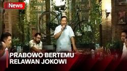 Agenda di Balik Pertemuan Prabowo dan Relawan Jokowi di Solo