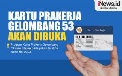 Infografis Kartu Prakerja Gelombang 53 Akan Dibuka