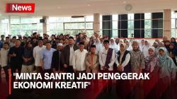 Sandiaga Uno Bicara Soal Pentingnya Talenta Santri Optimalkan Ekonomi Kreatif