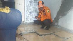 Pergeseran Tanah di Babakan Madang Bogor, Lantai hingga Tembok Rumah Warga Retak-retak<