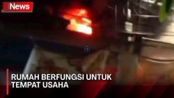 3 Rumah Kontrakan Berlantai 3 Terbakar di Tanjung Priok
