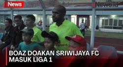 Fun Football, Boaz Salossa Antusias Bermain di Sriwijaya FC