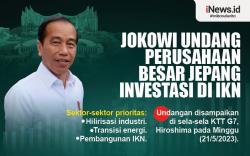 Infografis Presiden Jokowi Ajak Jepang Investasi di IKN Nusantara
