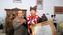 Kapolda Sumbar Sambut Bripda Randa Rian Desta, Atlet Gulat Peraih Emas SEA Games 2023<