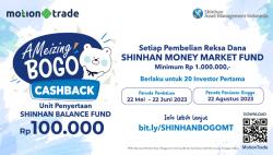 Promo AMeizing Bogo, Cashback Unit Penyertaan Reksa Dana Rp100.000 di MotionTrade!