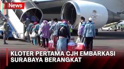 Embarkasi Surabaya Berangkatkan Kloter Pertama Calon Jamaah Haji