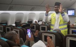 Menteri Agama Lepas Keberangkatan Kloter Pertama Jemaah Haji ke Tanah Suci