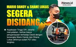 Infografis Mario Dandy dan Shane Segera Disidang