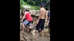 Temuan Perahu Kuno di Sungai Asahan, Terbuat dari Kayu Utuh Disebut Jukung atau Lesung 