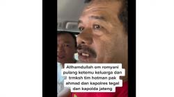 Hirup Udara Bebas, Sopir Tersangka Kecelakaan Bus di Guci Tegal Menangis Tersedu-sedu