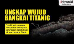 Infografis Wujud Bangkai Titanic yang Karam di Laut, Paling Jelas dan Detail Berkat 3D Scan