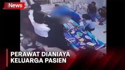 Terekam CCTV! Perawat di Kendari Dianiaya Keluarga Pasien