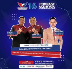 Suka Duka Duet Atlet Biliar SEA Games 2023 Kamboja di Podcast Aksi Nyata Sore Ini!